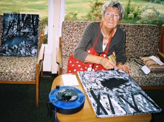 painting my way  art classes in shropshire
