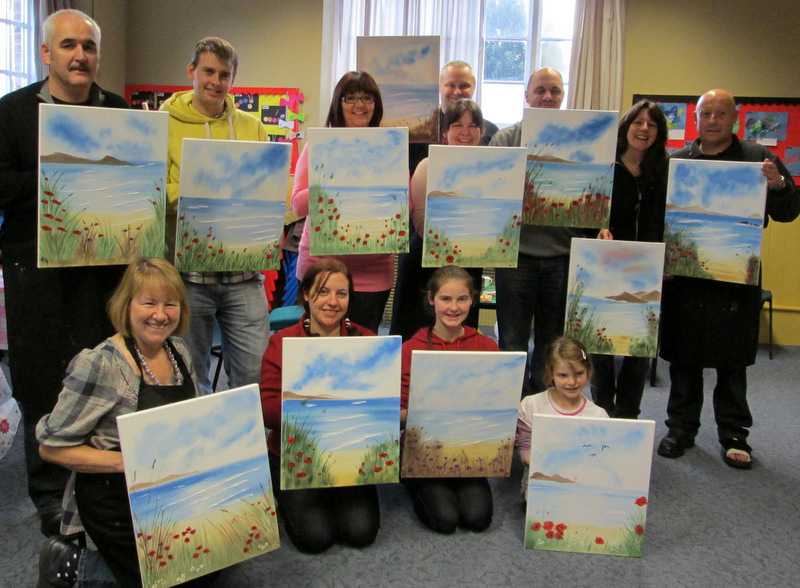 Painting My Way  Workshops 2013